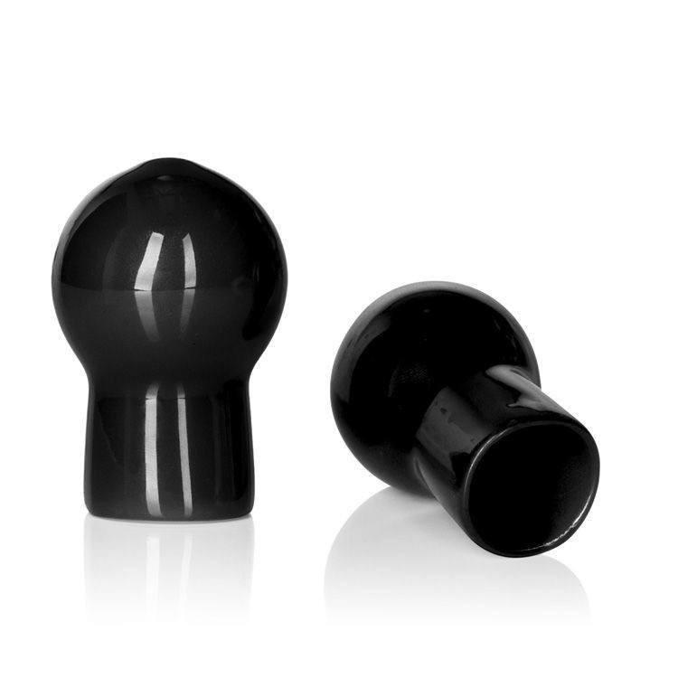 California Exotics - Advanced Nipple Suckers (Black) - Nipple Pumps (Non Vibration) Durio.sg