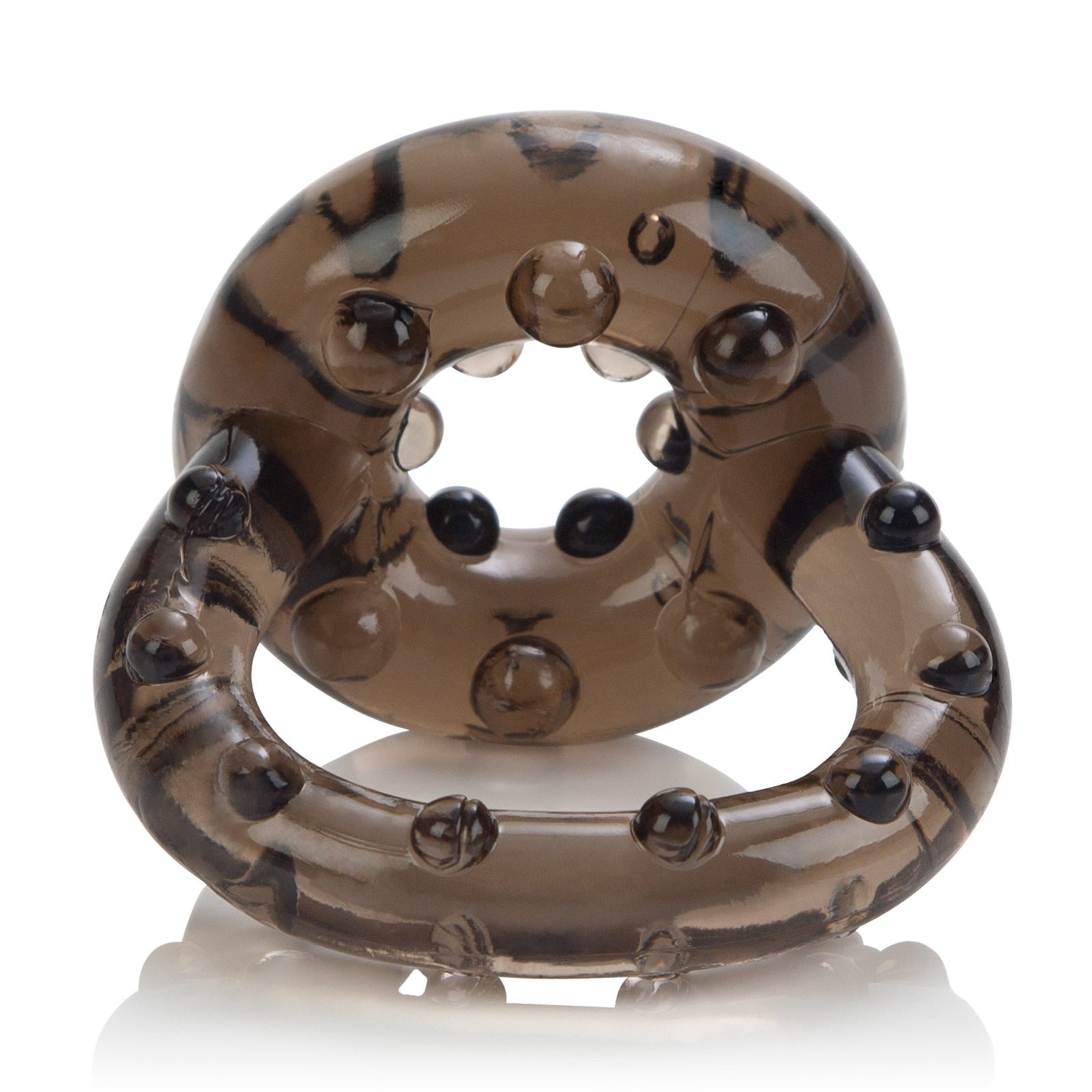 California Exotics - All Star Enhancer Cock Ring (Black) - Rubber Cock Ring (Non Vibration) Durio.sg