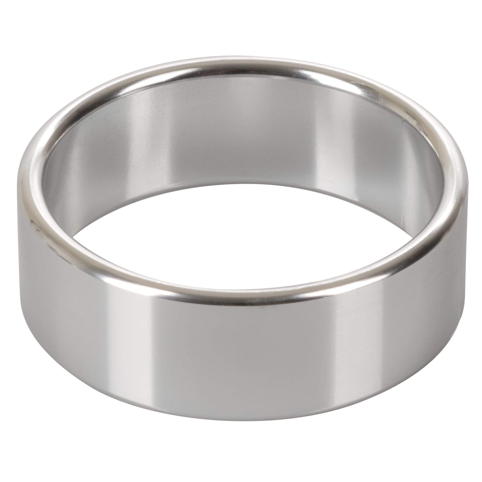 California Exotics - Alloy Metallic Cock Ring Extra Large (Silver) - Metal Cock Ring (Non Vibration) Durio.sg