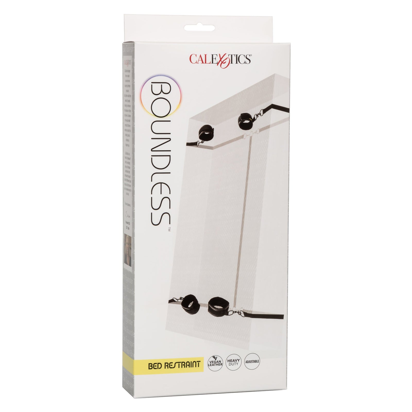 California Exotics - BDSM Boundless Bed Restraint (Black) - Bed Restraint Durio.sg