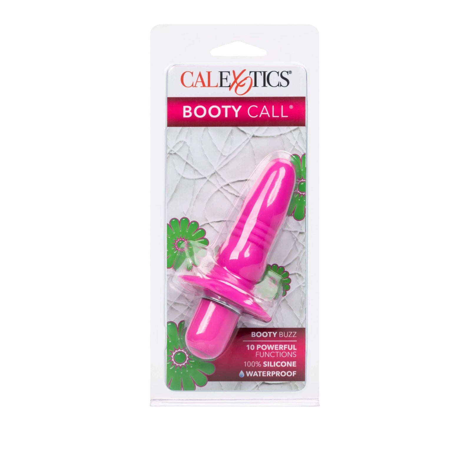 California Exotics - Booty Call Booty Buzz Vibrating Anal Plug (Pink) - Anal Plug (Vibration) Non Rechargeable Durio.sg