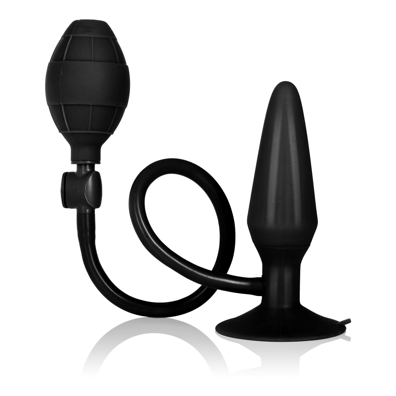 California Exotics - Booty Call Booty Expandable Pumper Medium (Black) - Expandable Anal Plug (Non Vibration) Durio.sg