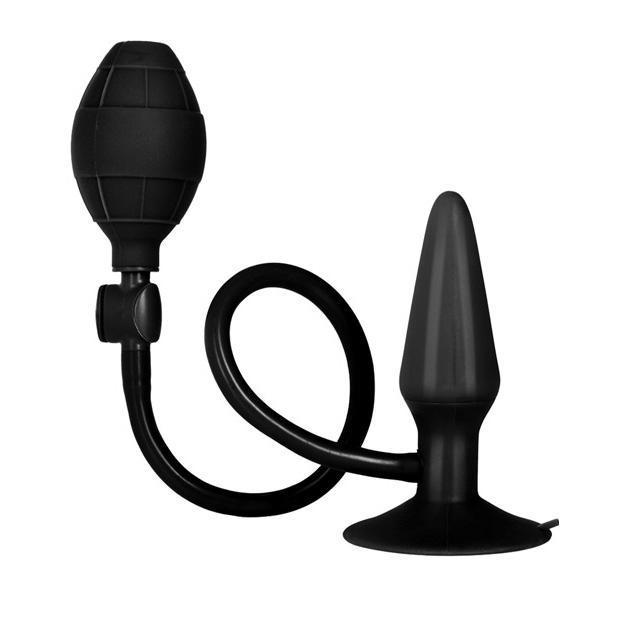California Exotics - Booty Call Booty Pumper Small (Black) - Expandable Anal Plug (Non Vibration) Durio.sg
