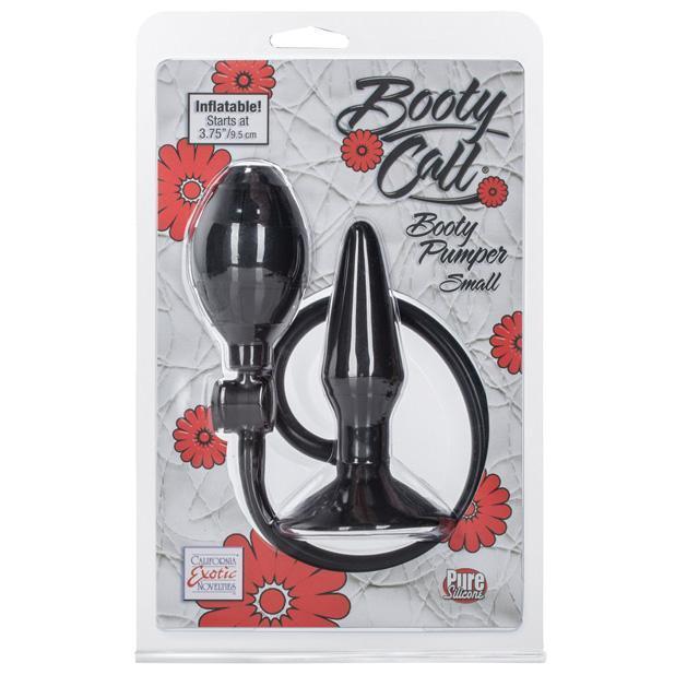 California Exotics - Booty Call Booty Pumper Small (Black) - Expandable Anal Plug (Non Vibration) Durio.sg