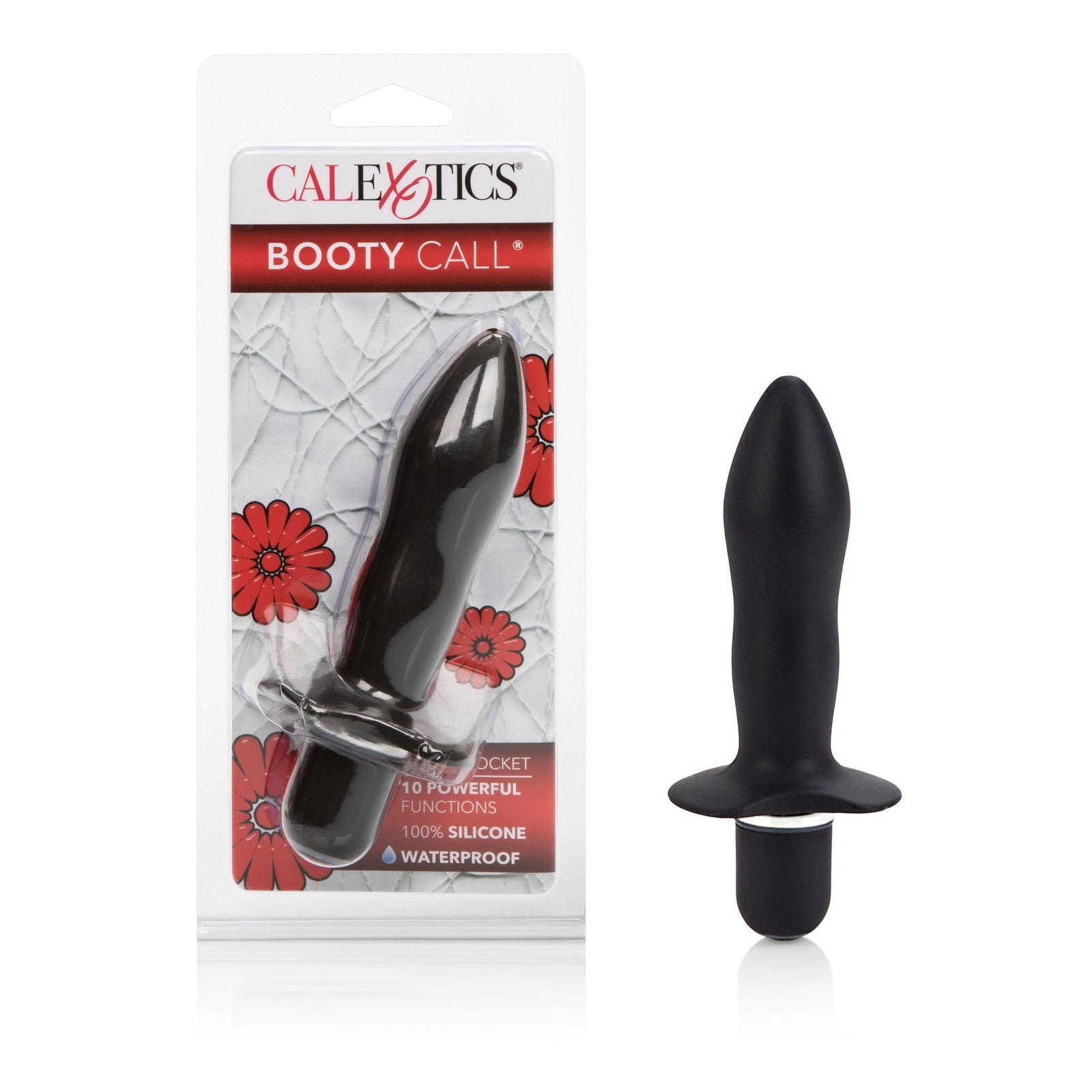 California Exotics - Booty Call Booty Rocket Vibrating Prostate Massager (Black) - Prostate Massager (Vibration) Non Rechargeable Durio.sg