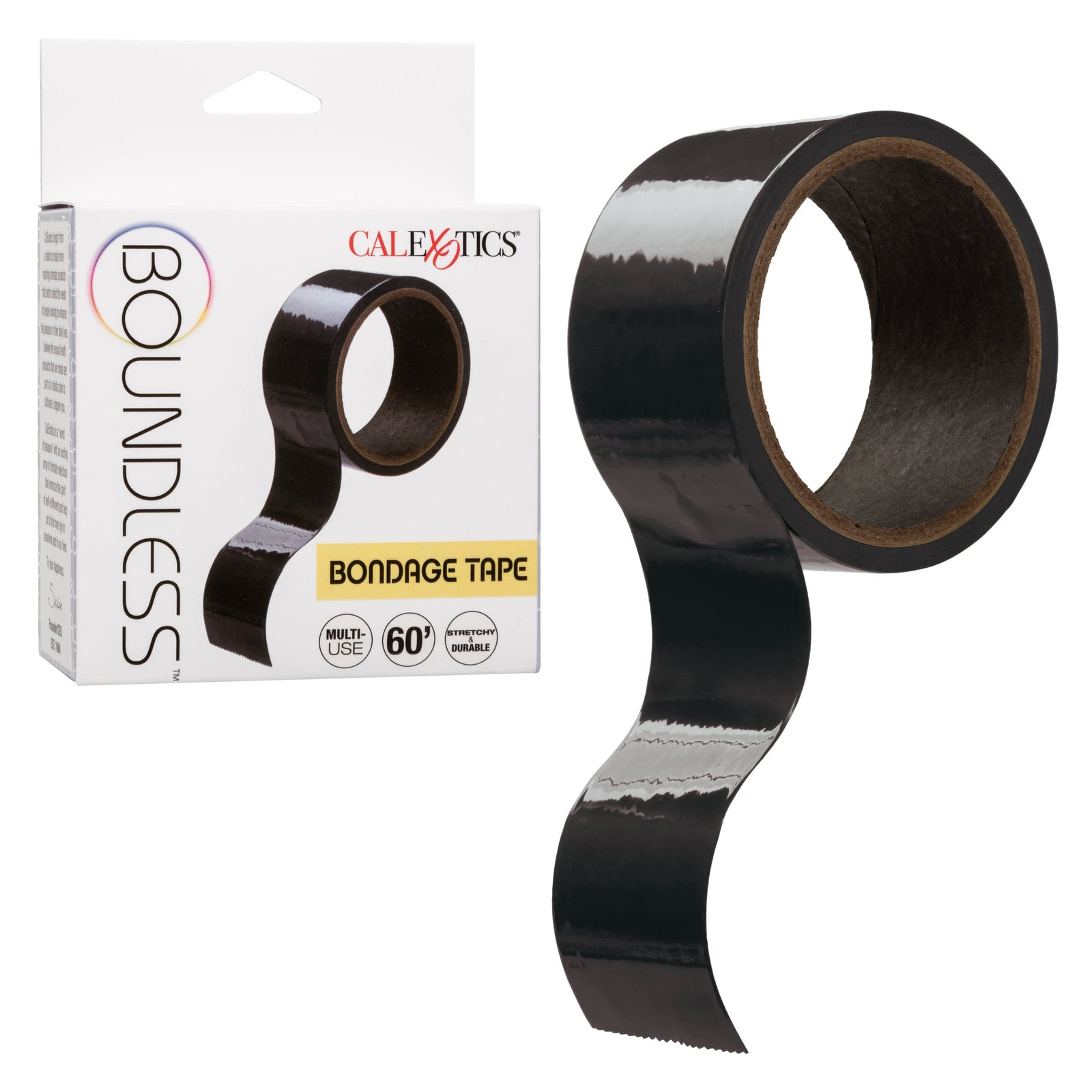 California Exotics - Boundless Bondage Tape (Black) - BDSM Tape Durio.sg