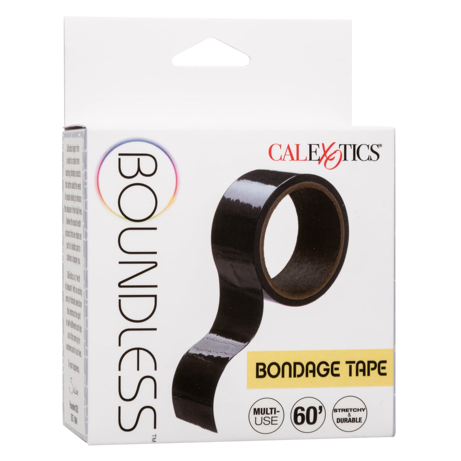 California Exotics - Boundless Bondage Tape (Black) - BDSM Tape Durio.sg
