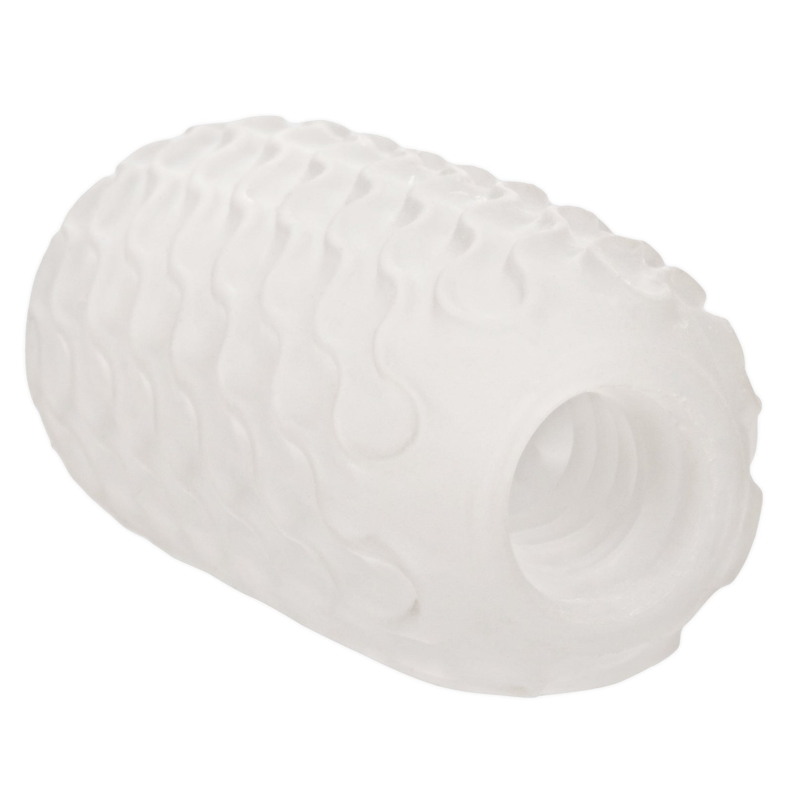 California Exotics - Boundless Reversible Ribbed Soft Stroker (White) - Masturbator Soft Stroker (Non Vibration) Durio.sg