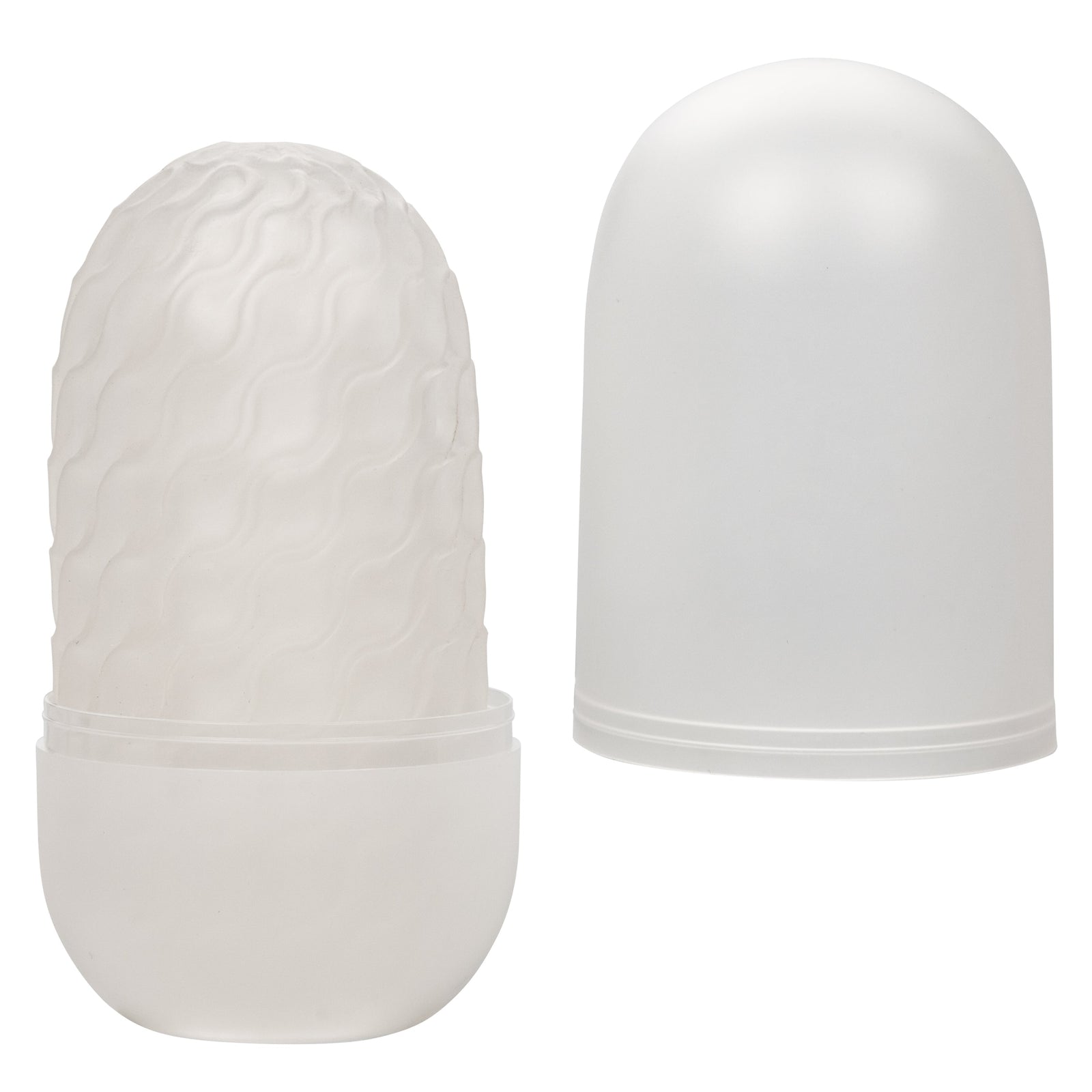 California Exotics - Boundless Reversible Ribbed Soft Stroker (White) - Masturbator Soft Stroker (Non Vibration) Durio.sg