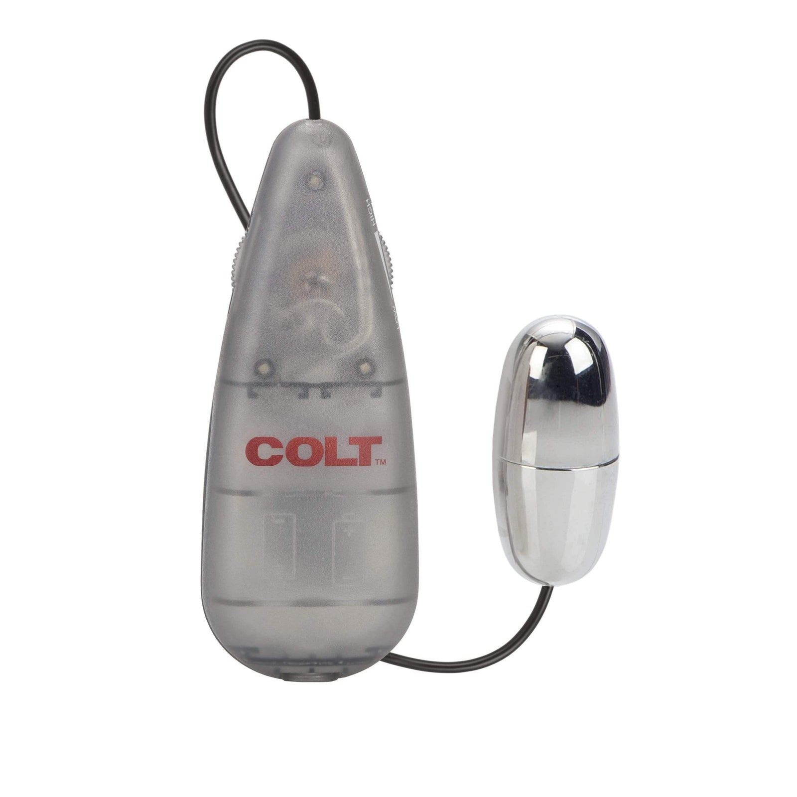 California Exotics - COLT Multi Speed Power Pak Bullet with Remote (Silver) - Wired Remote Control Egg (Vibration) Non Rechargeable Durio.sg