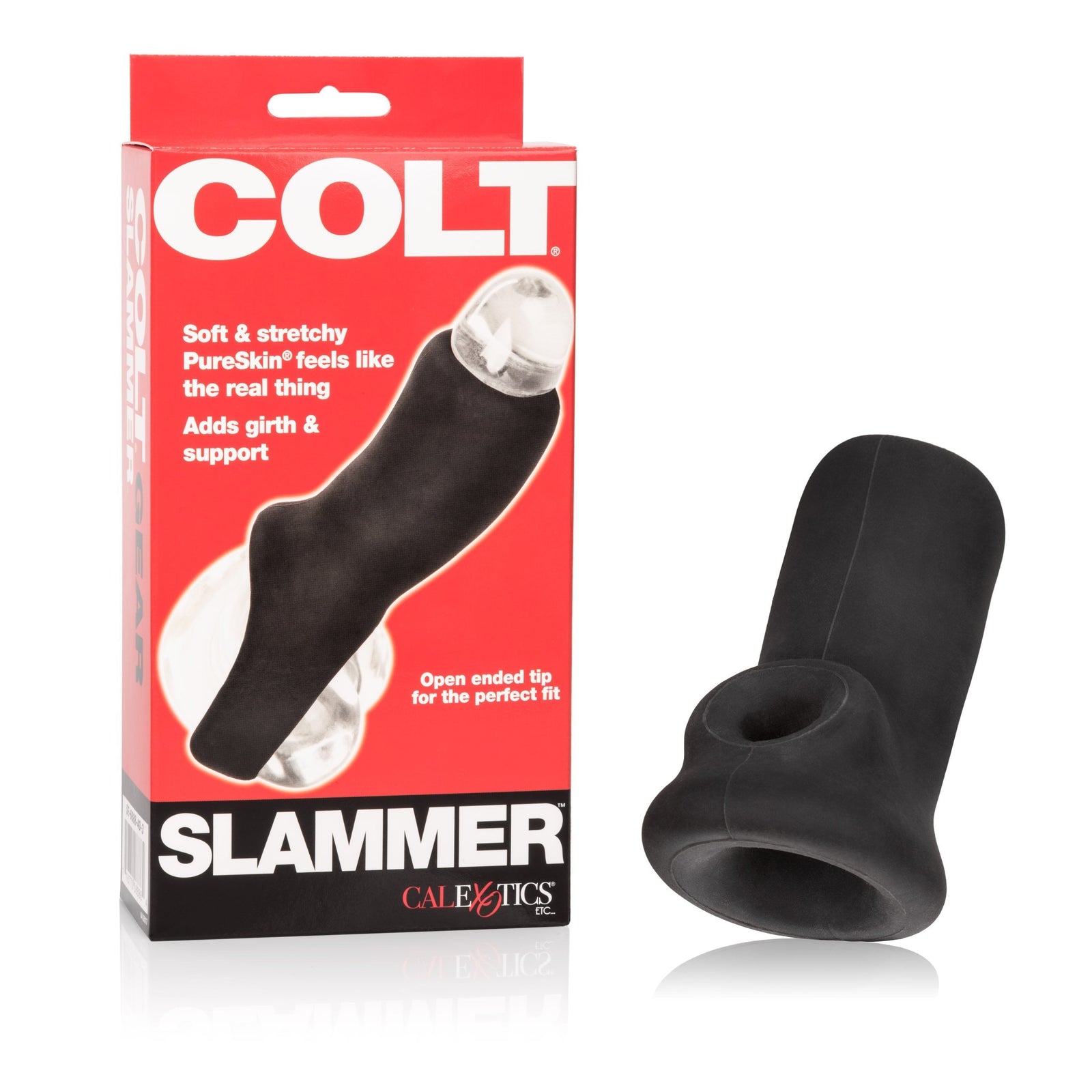 California Exotics - COLT Soft Slammer Cock Sleeve (Black) - Cock Sleeves (Non Vibration) Durio.sg