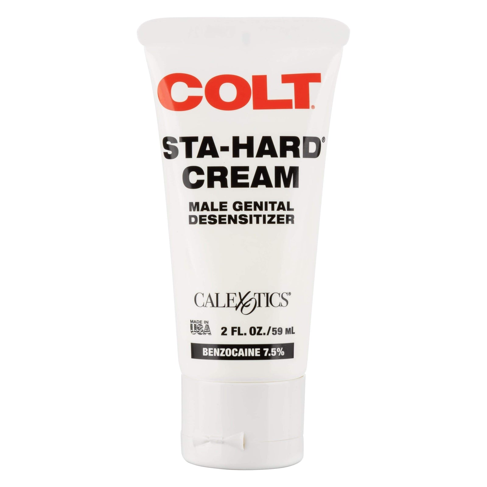 California Exotics - COLT Sta Hard Male Genital Desensitizer Cream 2oz - Delayer Durio.sg