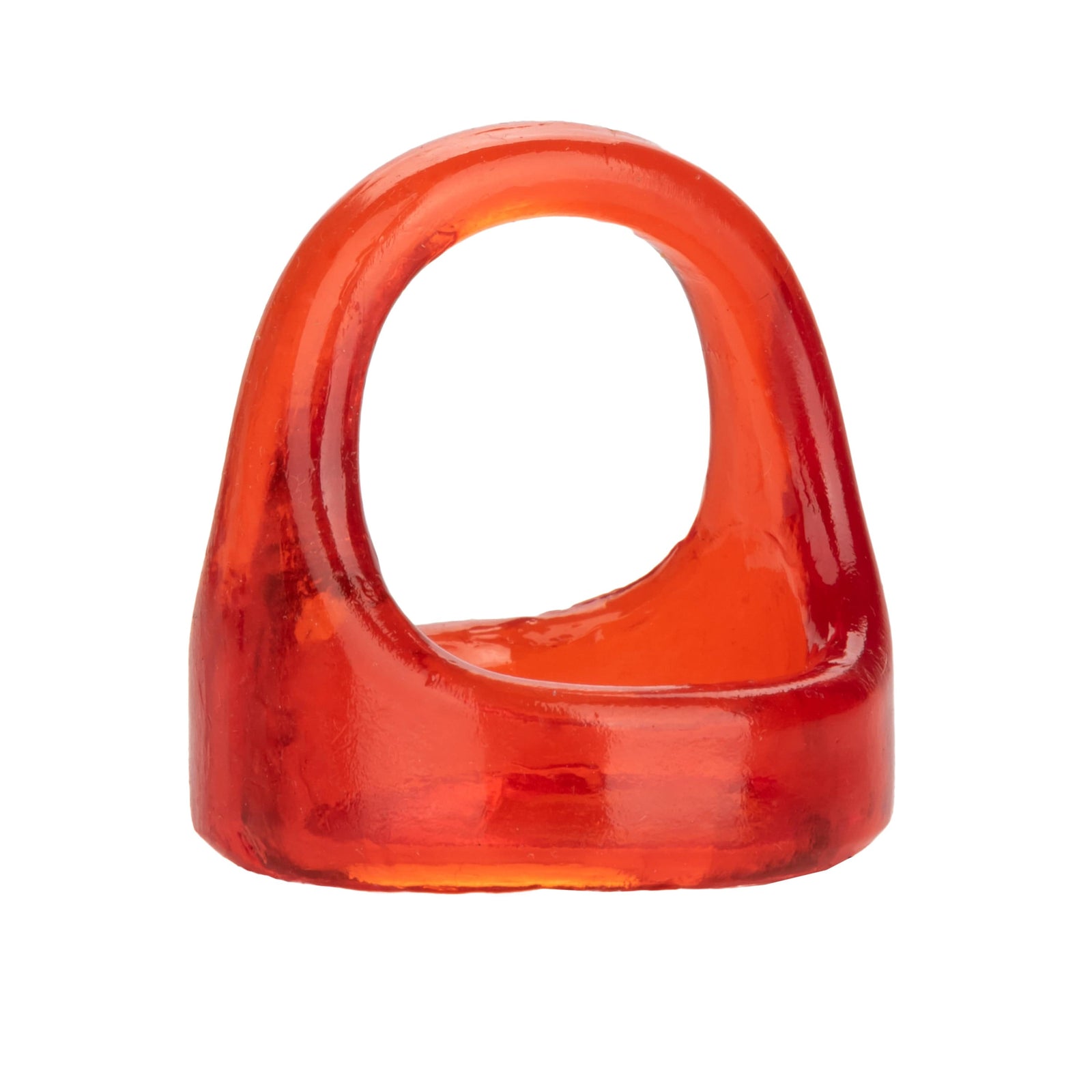 California Exotics - COLT XL Snug Tugger Dual Support Cock Ring (Red) - Rubber Cock Ring (Non Vibration) Durio.sg