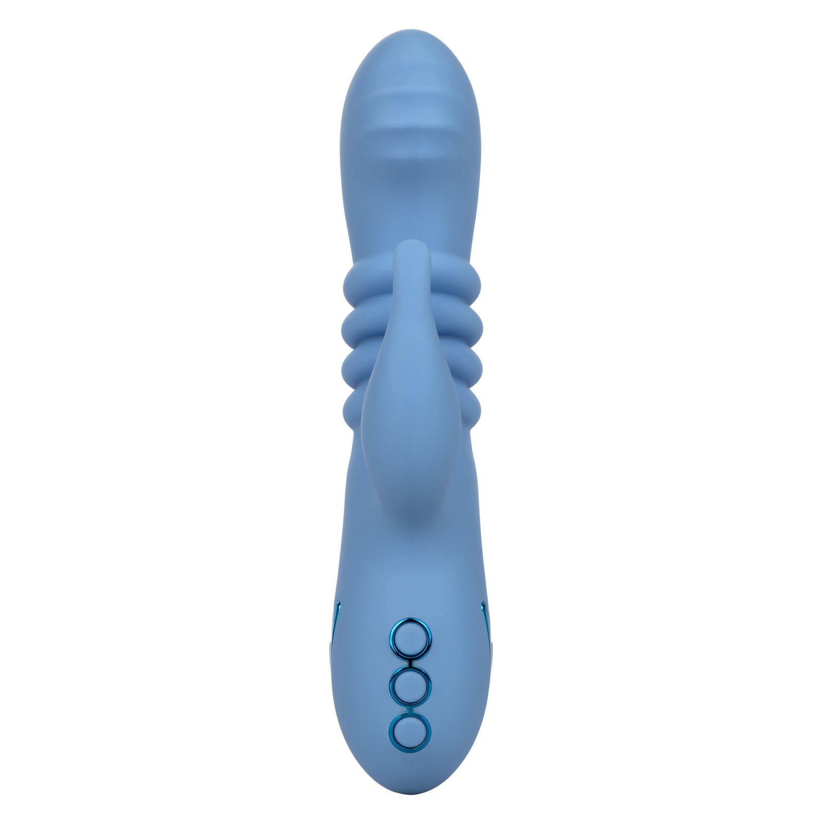 California Exotics - California Dreaming Santa Cruz 'Coaster Rabbit Vibrator (Blue) - Rabbit Dildo (Vibration) Rechargeable Durio.sg