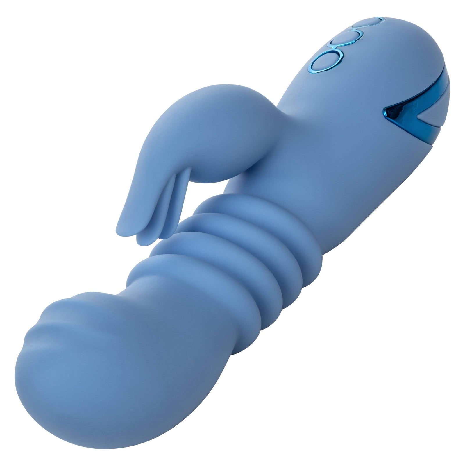 California Exotics - California Dreaming Santa Cruz 'Coaster Rabbit Vibrator (Blue) - Rabbit Dildo (Vibration) Rechargeable Durio.sg
