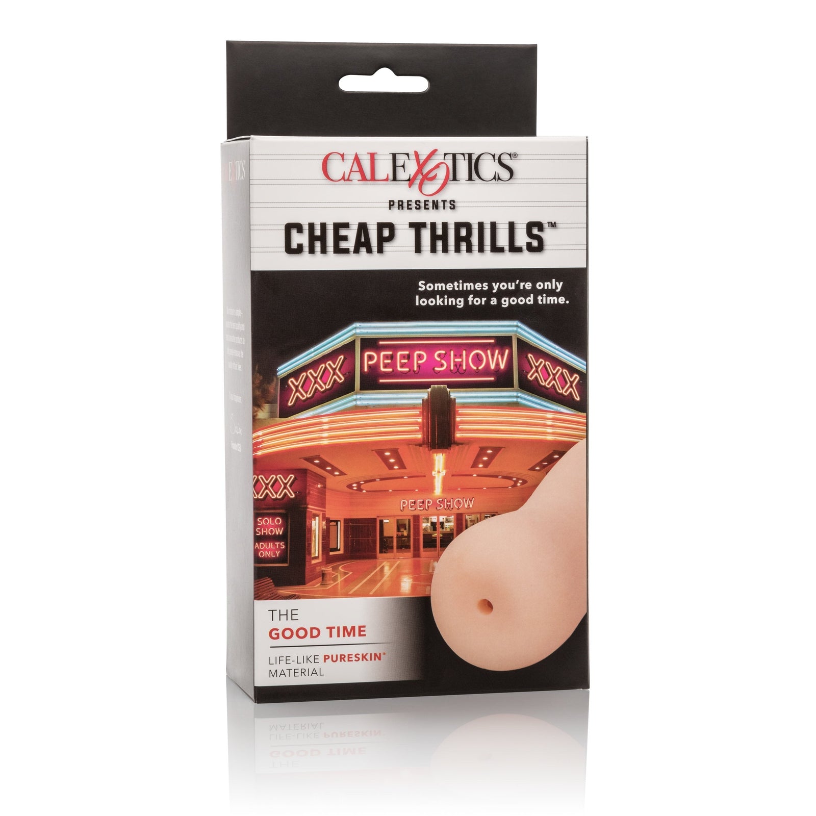 California Exotics - Cheap Thrills The Good Time Soft Stroker (Beige) - Masturbator Soft Stroker (Non Vibration) Durio.sg