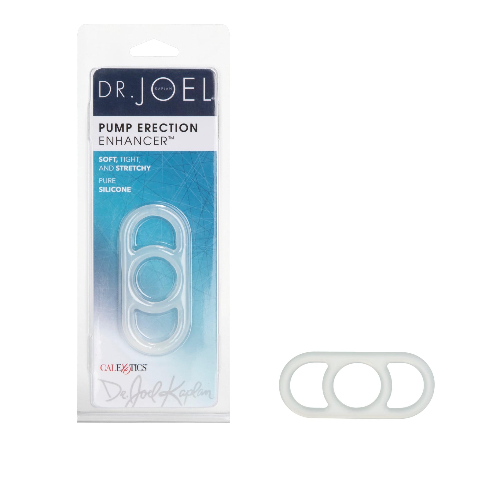 California Exotics - Dr Joel Kaplan Pump Erection Enhancer Cock Ring (Clear) - Cock Ring (Non Vibration) Durio.sg
