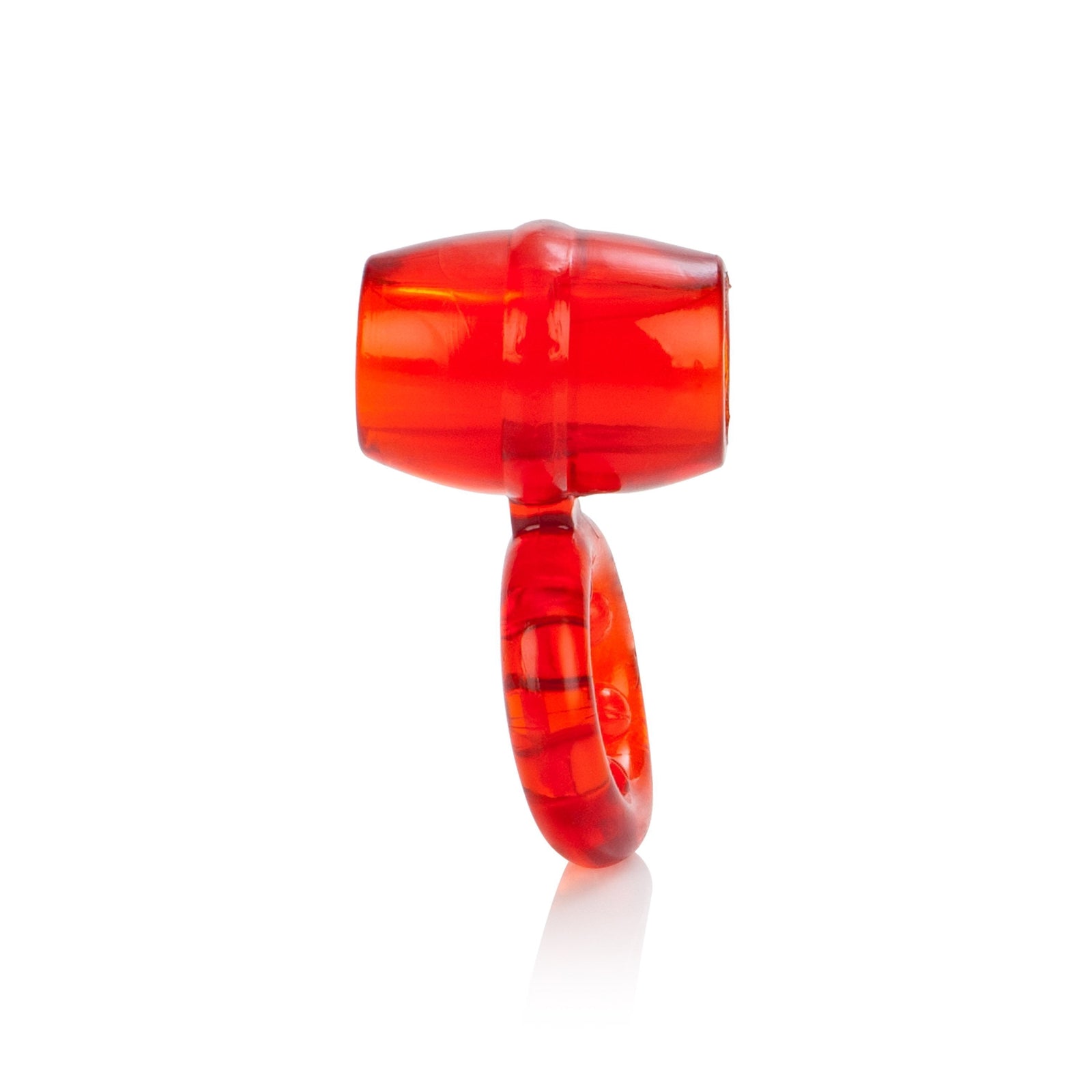 California Exotics - Dual Support Magnum Cock Ring (Red) - Rubber Cock Ring (Non Vibration) Durio.sg