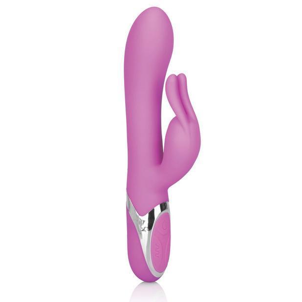 California Exotics - Enchanted Bunny Rechargeable Rabbit Vibrator (Purple) - Rabbit Dildo (Vibration) Rechargeable Durio.sg