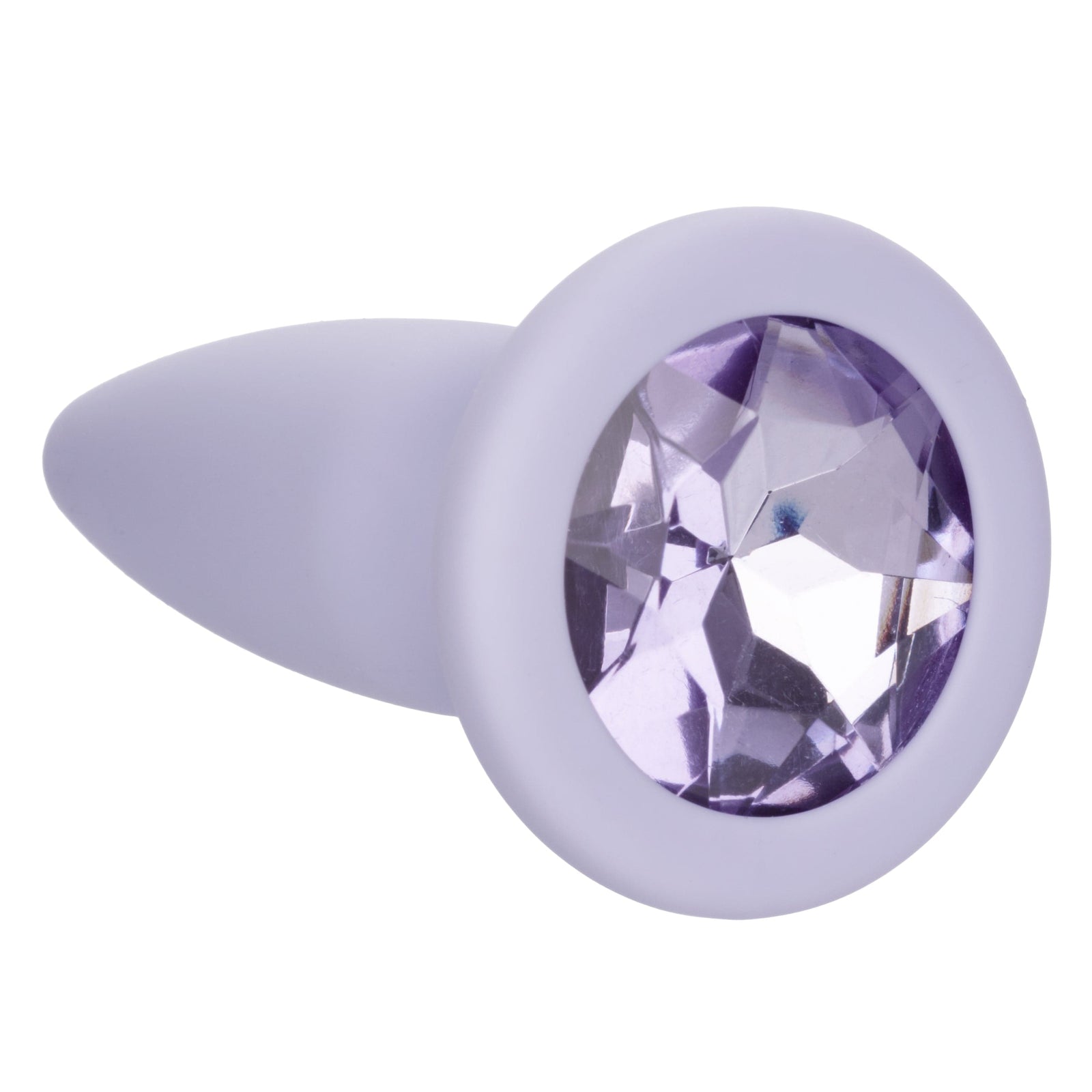 California Exotics - First Time Crystal Booty Anal Kit (Purple) - Anal Plug (Non Vibration) Durio.sg