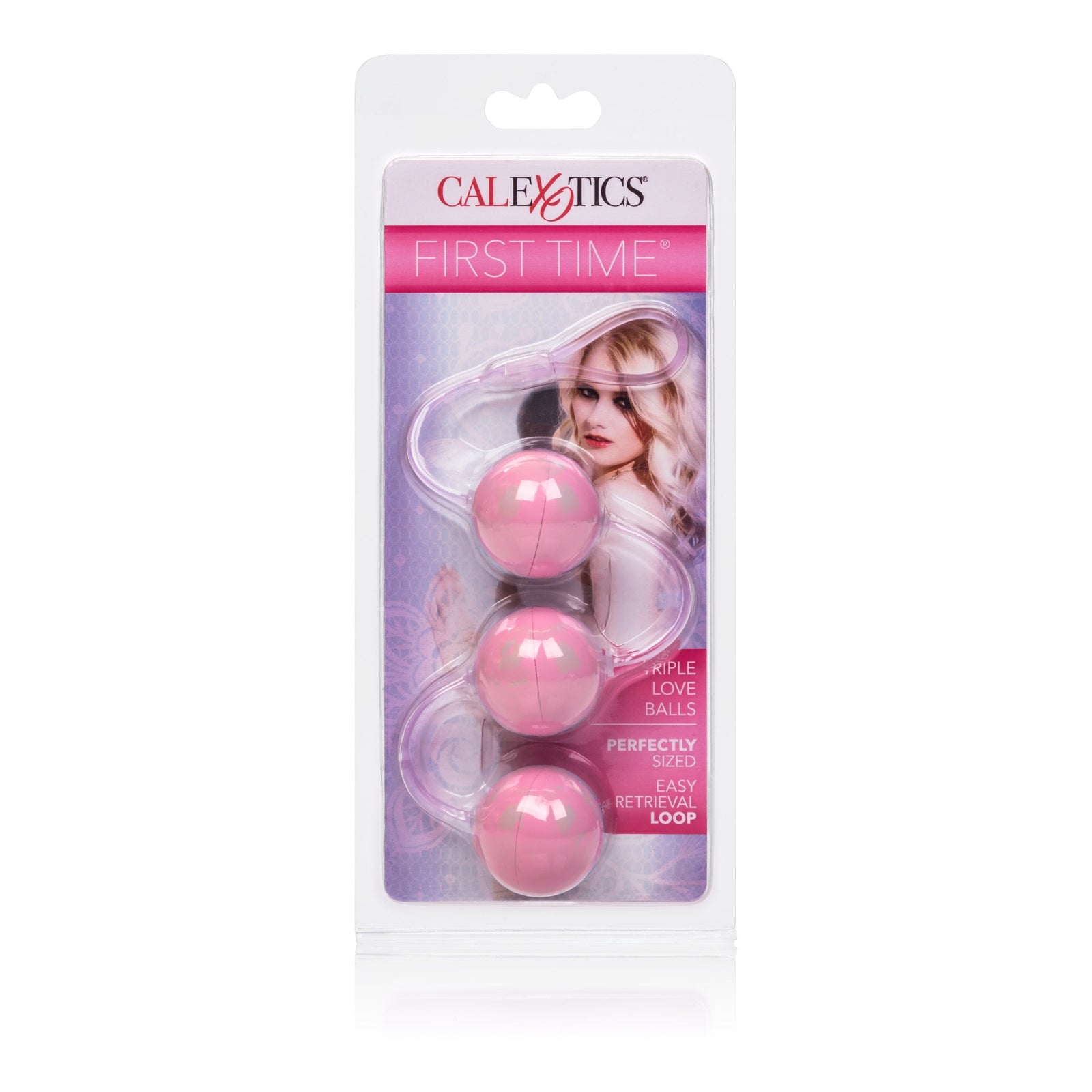 California Exotics - First Time Triple Love Kegel Balls (Pink) - Kegel Balls (Non Vibration) Durio.sg