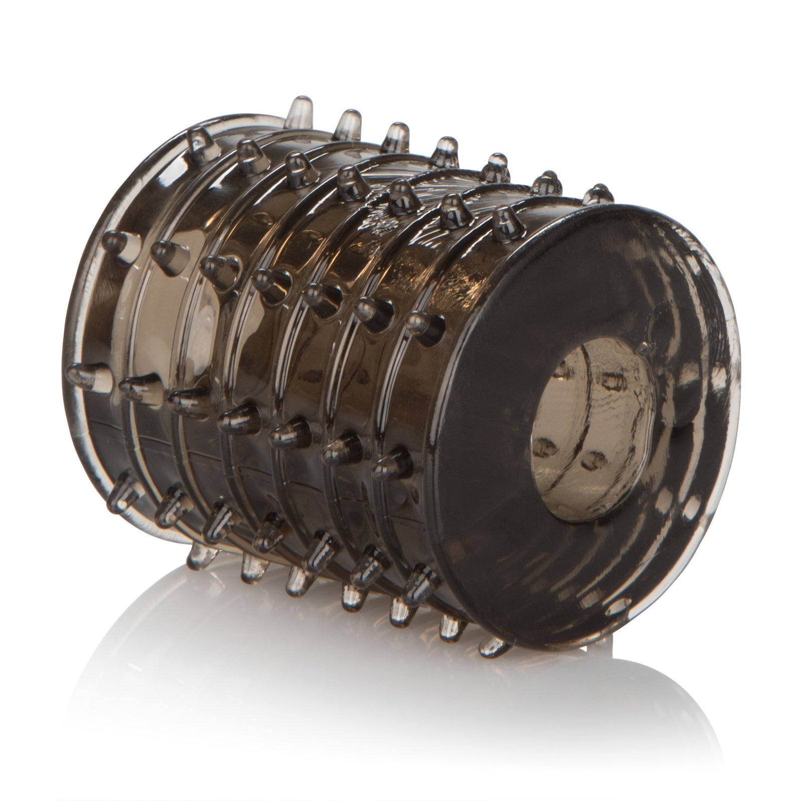 California Exotics - Girth Rings Cock Sleeves (Black) - Cock Sleeves (Non Vibration) Durio.sg