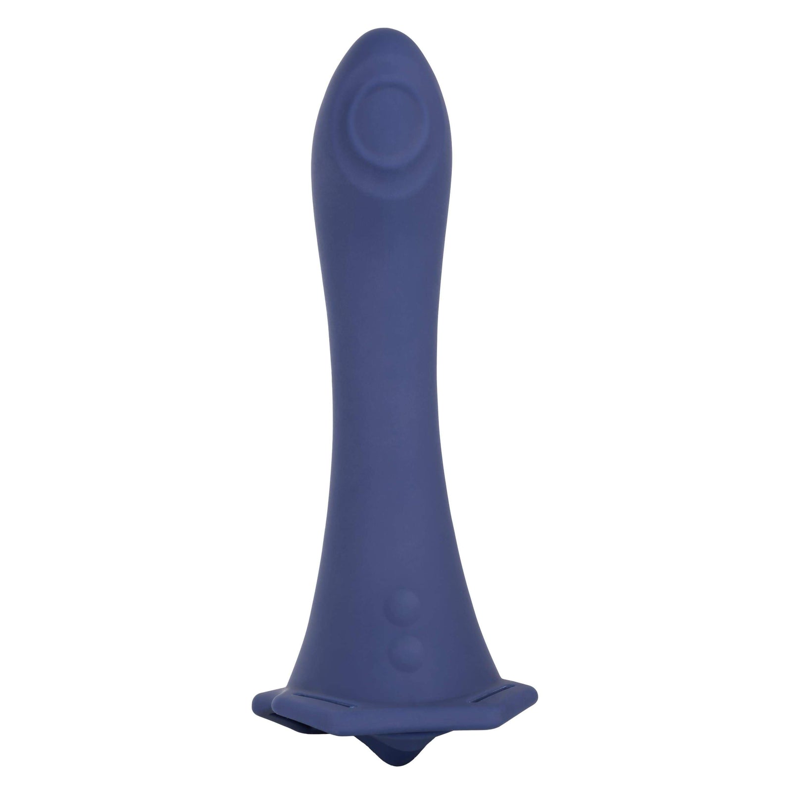 California Exotics - Her Royal Harness ME2 Thumper Vibrating Dildo (Purple) - Non Realistic Dildo w/o suction cup (Vibration) Rechargeable Durio.sg