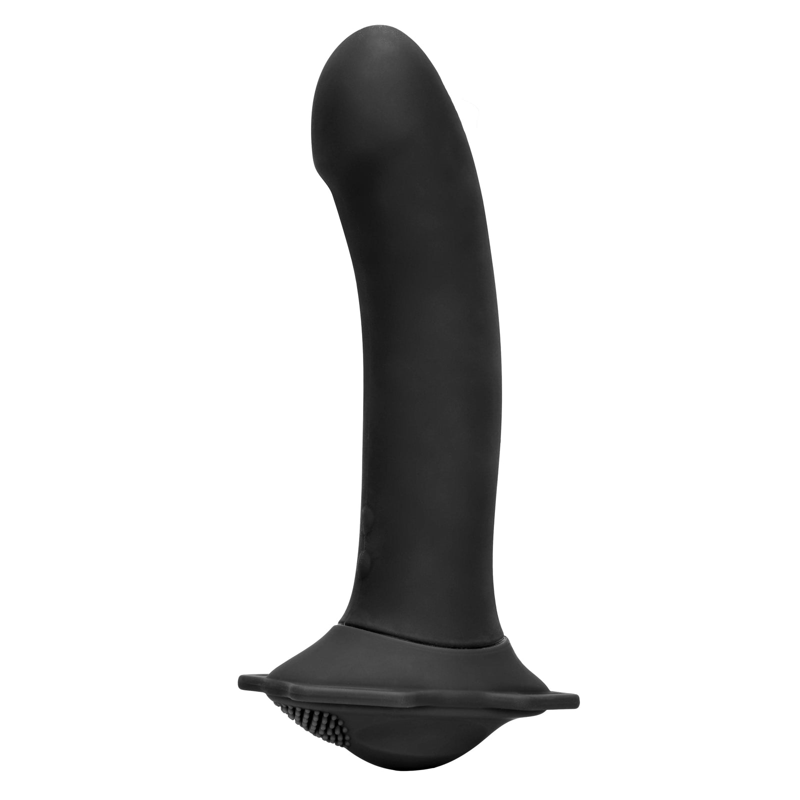 California Exotics - Her Royal Harness Me2 Remote Rumbler Strap On (Black) - Strap On with Dildo for Reverse Insertion (Vibration) Rechargeable Durio.sg