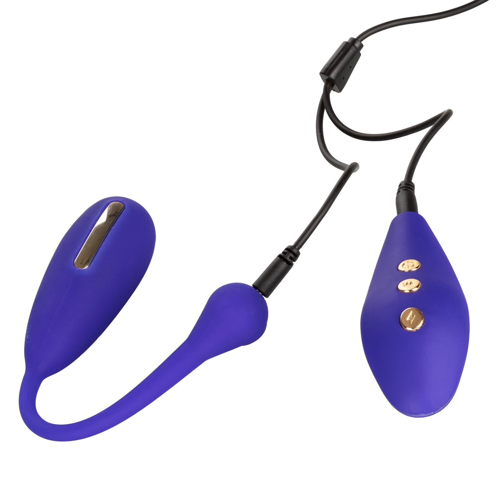 California Exotics - Impulse Intimate E Stimulator Remote Kegel Exerciser (Purple) - Remote Control Kegel Balls (Vibration) Rechargeable Durio.sg