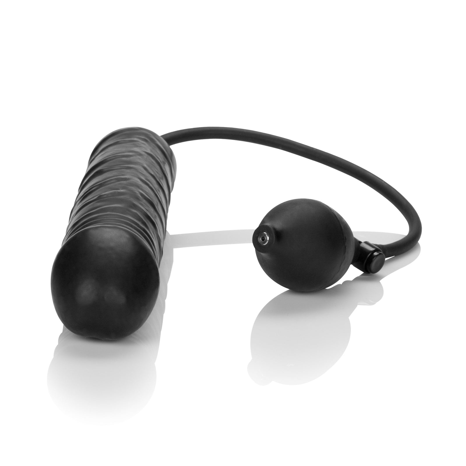 California Exotics - Inflatable Stud 9.5" (Black) - Expandable Anal Plug (Non Vibration) Durio.sg