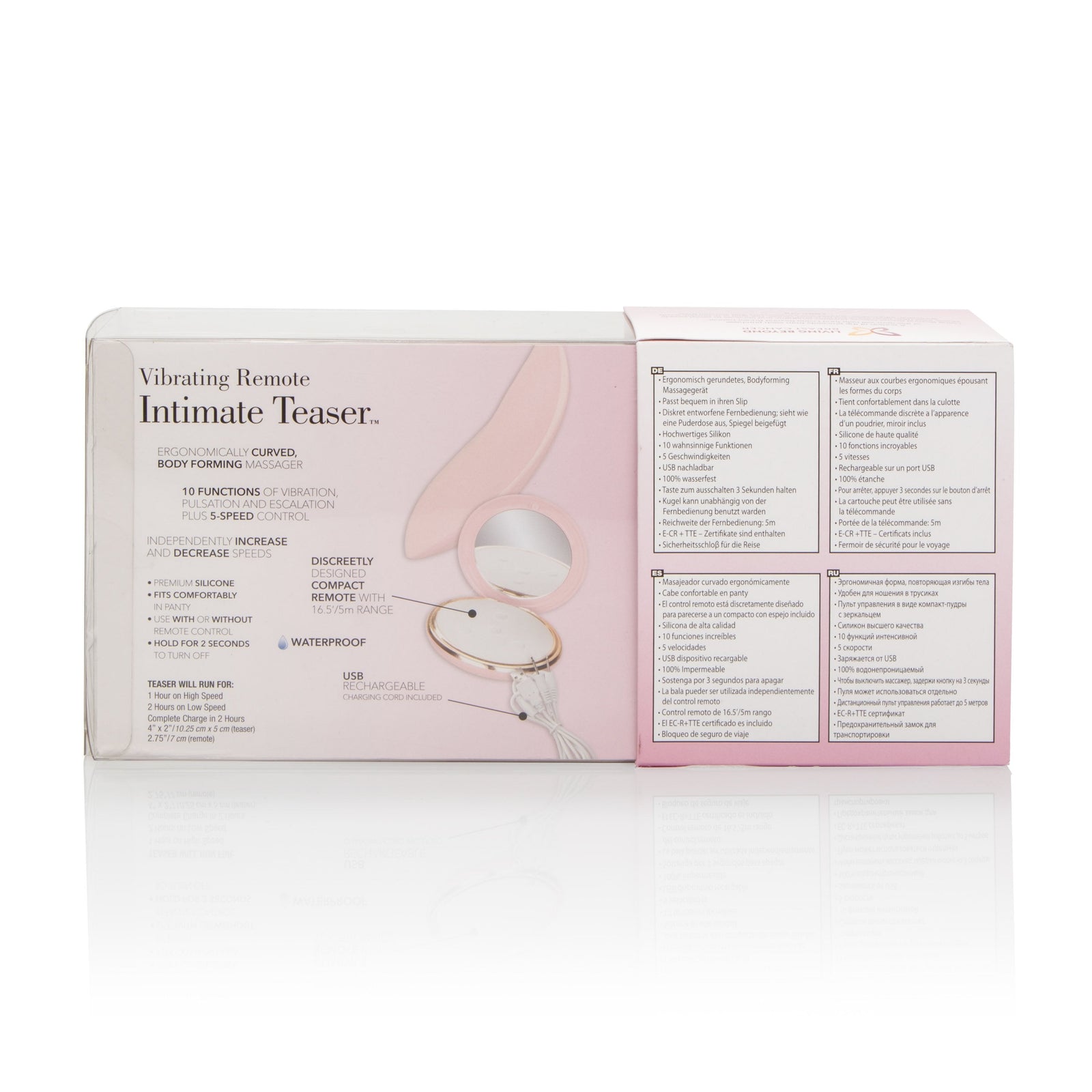 California Exotics - Inspire Vibrating Remote Breast Massager - Breast Massager (Vibration) Rechargeable Durio.sg