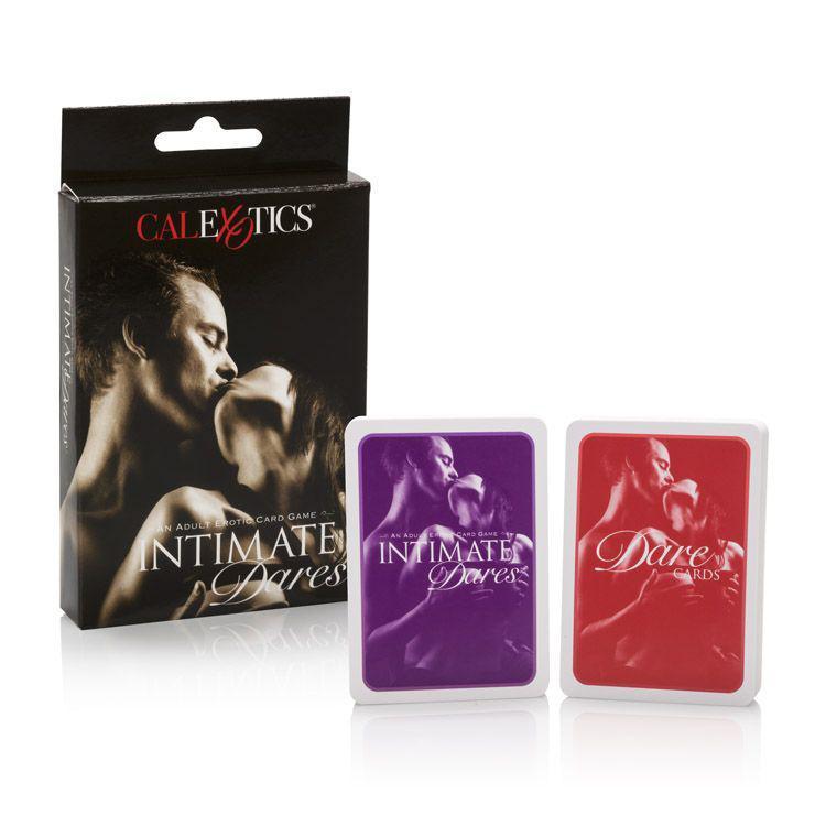California Exotics - Intimate Dares Card Game (White) - Games Durio.sg