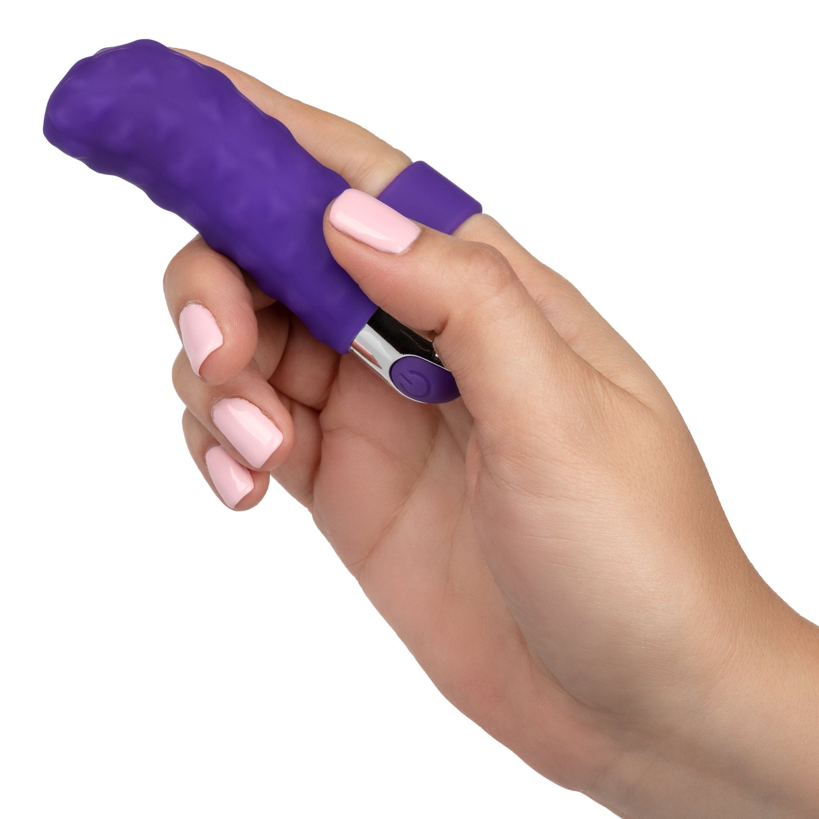California Exotics - Intimate Play Rechargeable Finger Teaser Clit Massager (Purple) - Clit Massager (Vibration) Rechargeable Durio.sg