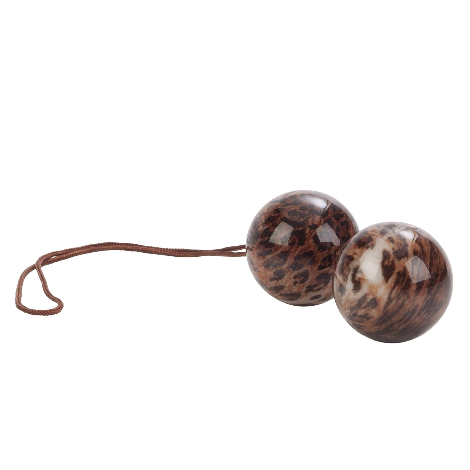 California Exotics - Leopard Duotone Weighted Kegel Balls (Leopard) - Kegel Balls (Non Vibration) Durio.sg