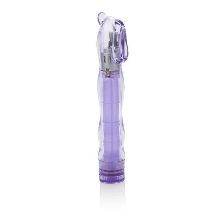 California Exotics - Lighted Shimmers LED Hummer Clit Massager (Purple) - Clit Massager (Vibration) Non Rechargeable Durio.sg