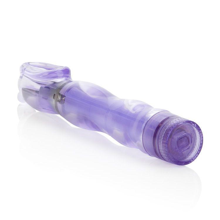 California Exotics - Lighted Shimmers LED Hummer Clit Massager (Purple) - Clit Massager (Vibration) Non Rechargeable Durio.sg