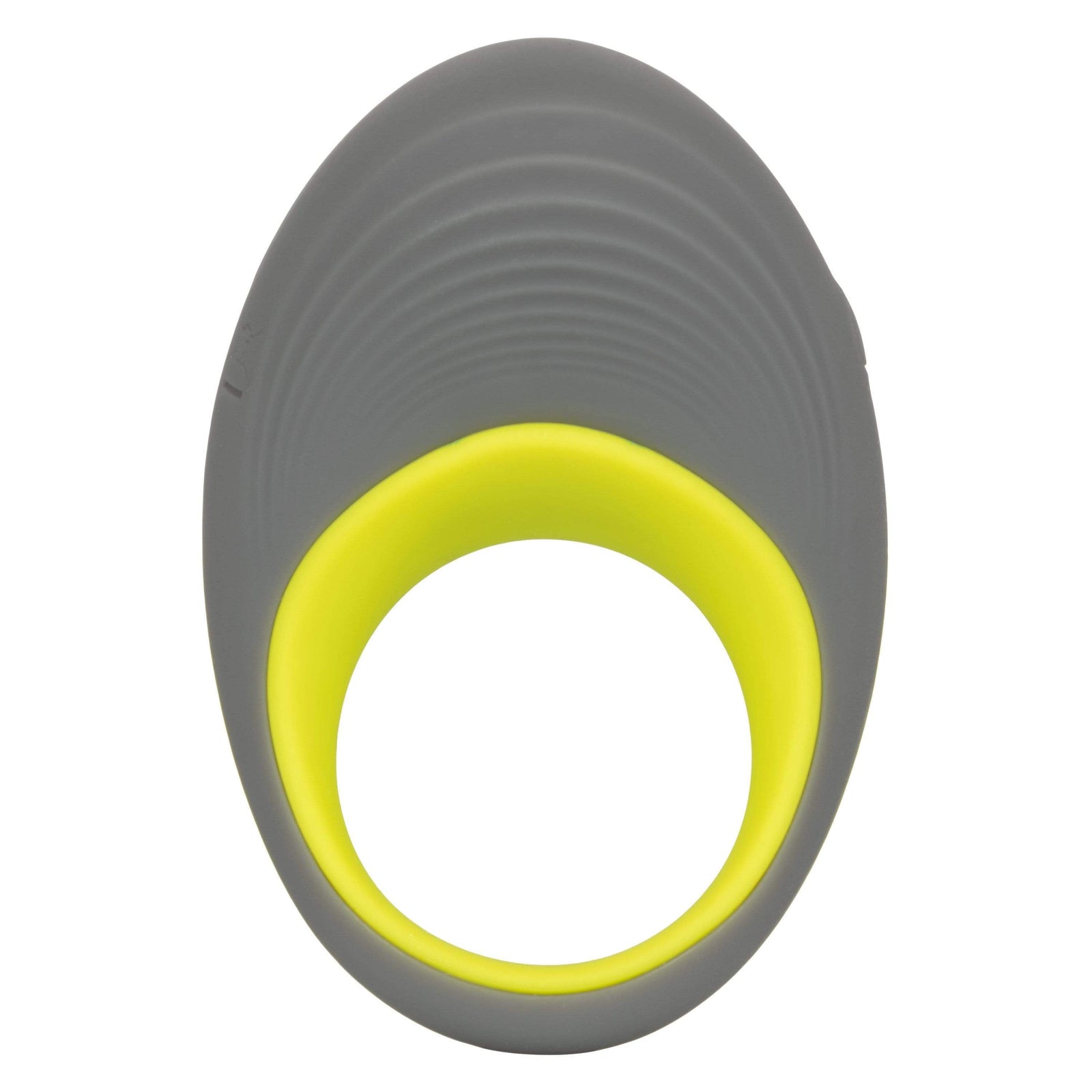 California Exotics - Link Up Edge Vibrating Cock Ring (Grey) - Silicone Cock Ring (Vibration) Rechargeable Durio.sg