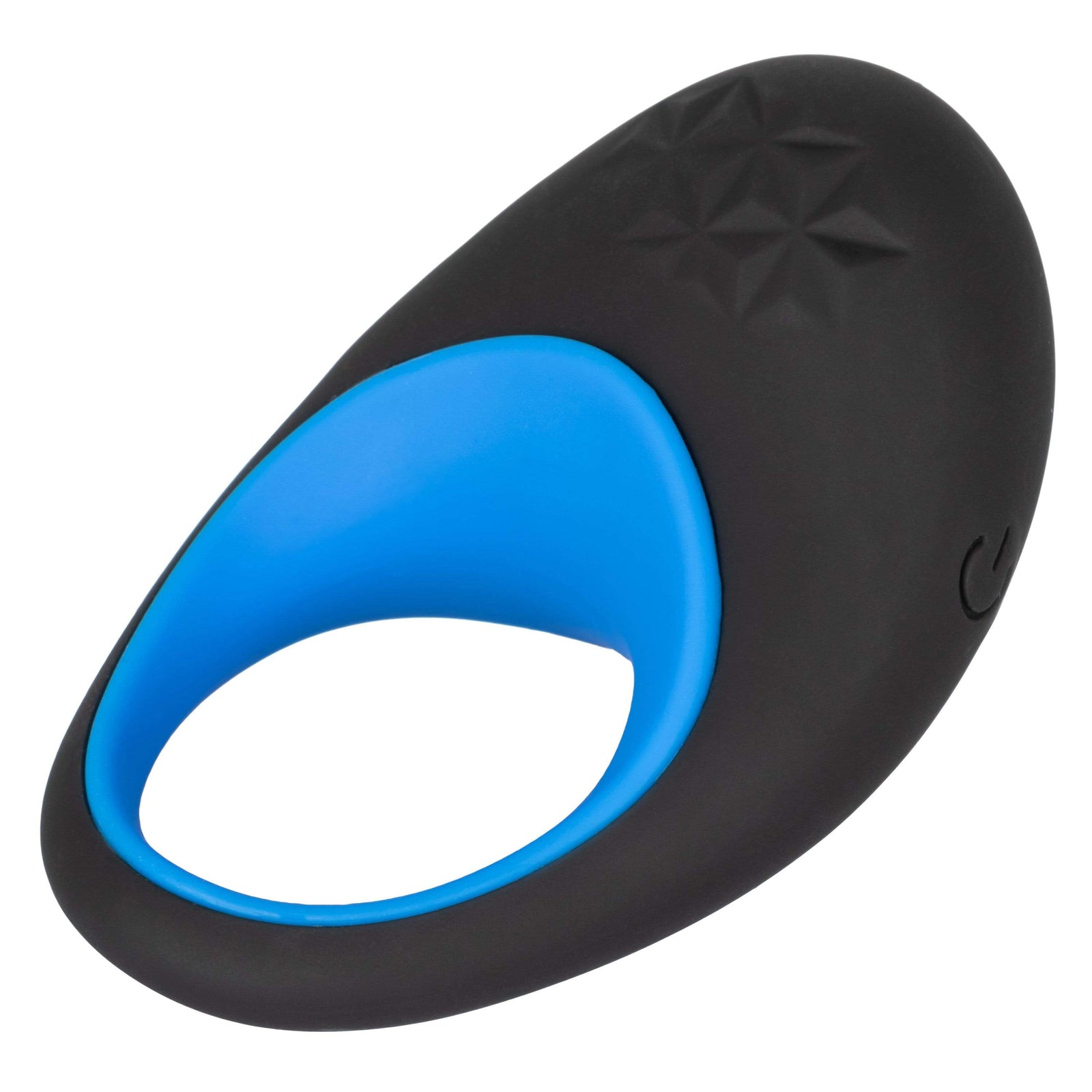 California Exotics - Link Up Max Vibrating Cock Ring (Black) - Silicone Cock Ring (Vibration) Rechargeable Durio.sg