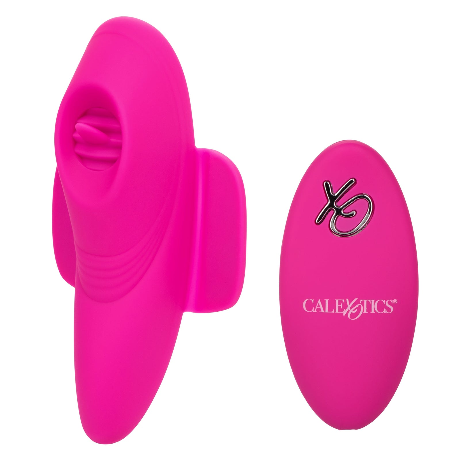 California Exotics - Lock N Play Remote Flicker Panty Teaser Vibrator (Pink) - Panties Massager Remote Control (Vibration) Rechargeable Durio.sg