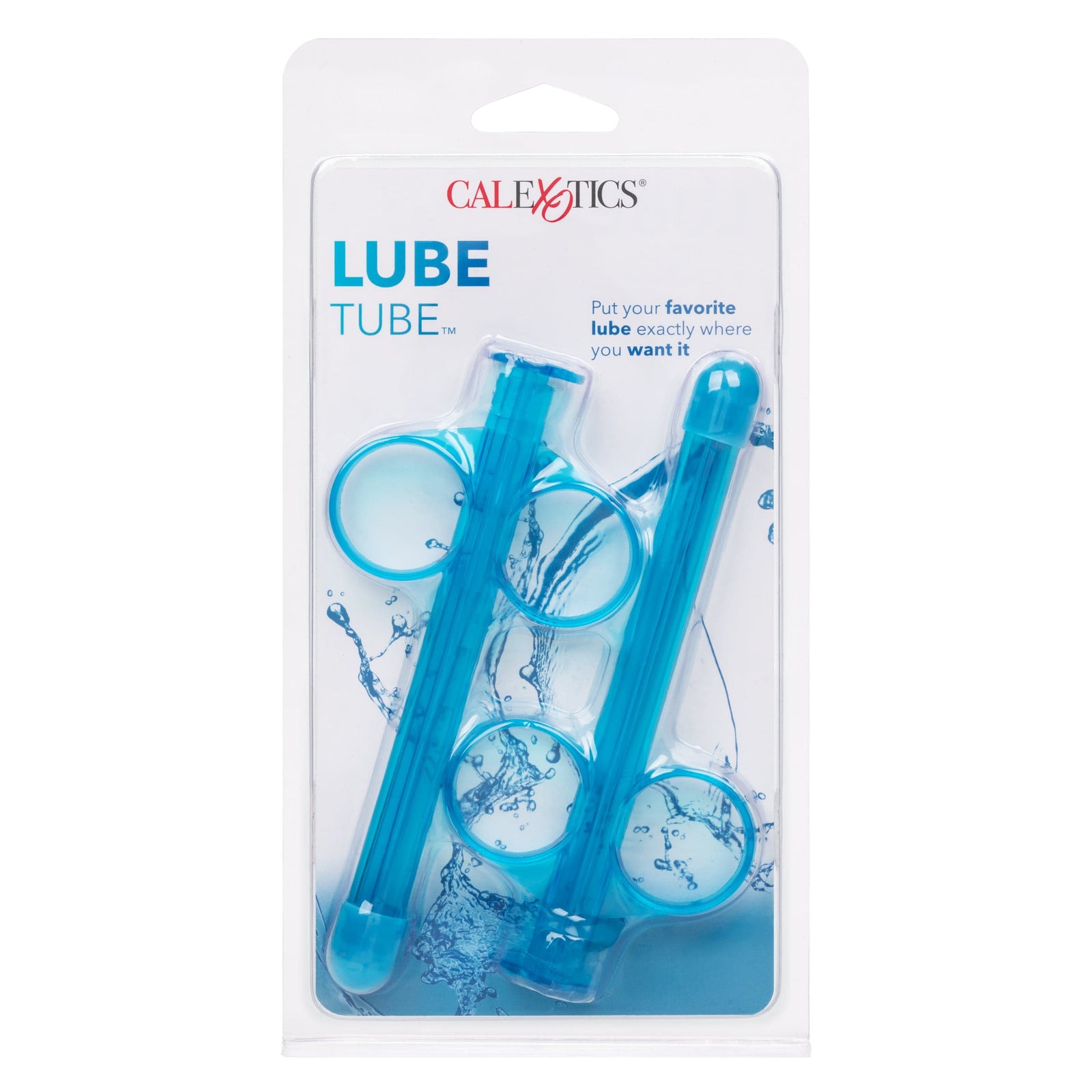 California Exotics - Lube Tube Lube Dispenser Accessory (Blue) - Accessories Durio.sg
