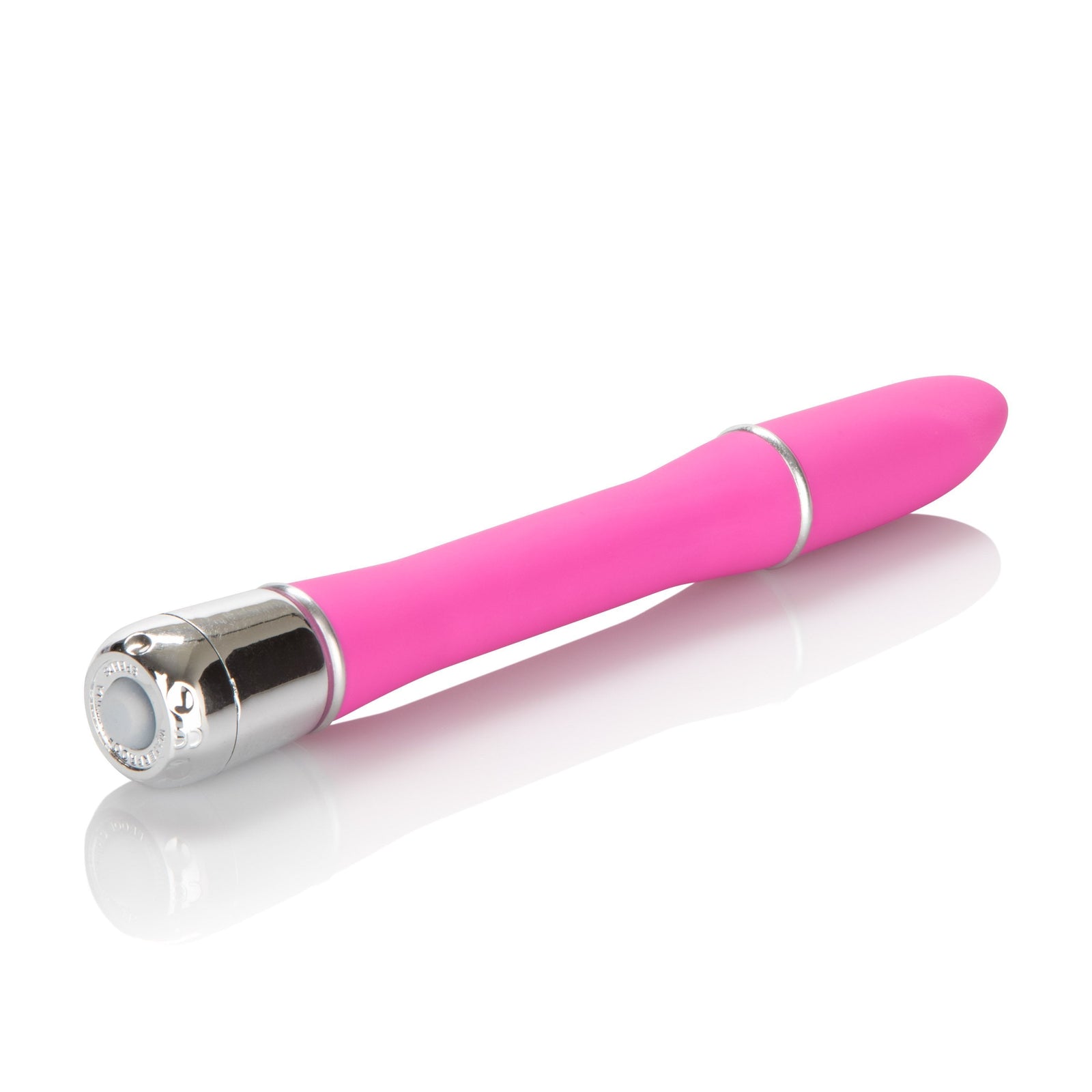 California Exotics - Lulu Satin Touch Mini Vibrator (Pink) - Non Realistic Dildo w/o suction cup (Vibration) Non Rechargeable Durio.sg