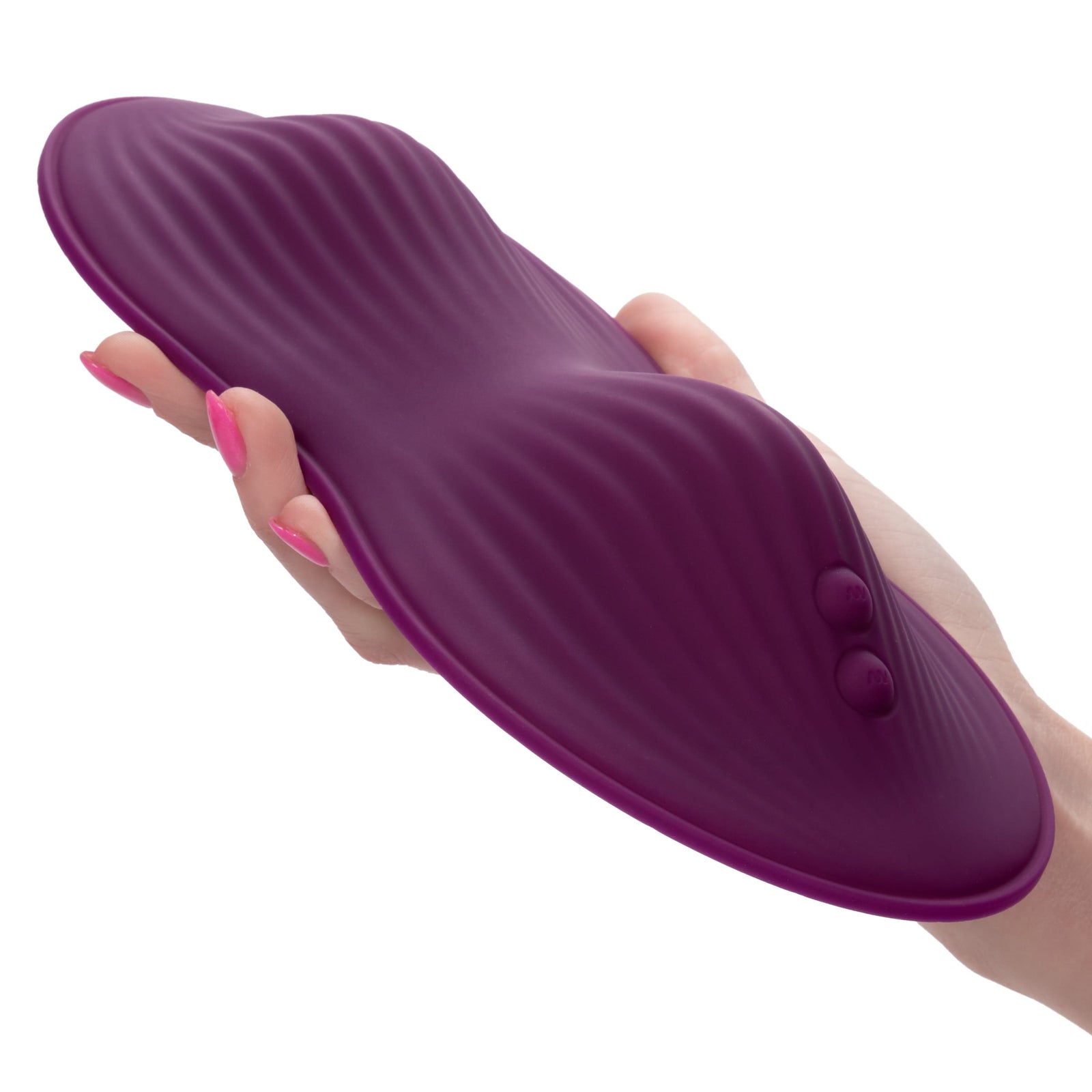 California Exotics - Lust Remote Control Dual Rider Clit Massager (Purple) - Clit Massager (Vibration) Rechargeable Durio.sg