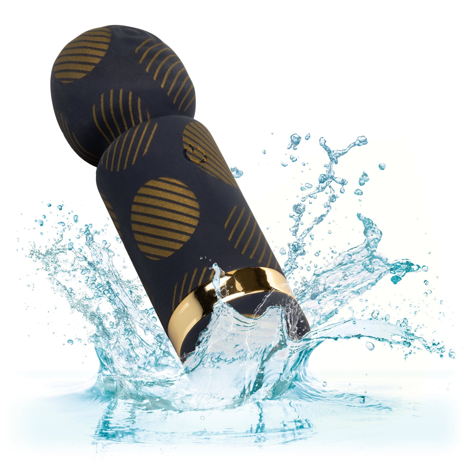 California Exotics - Naughty Bits Lit Clit Teenie Weenie Mini Wand Massager (Black) - Mini Wand Massagers (Vibration) Rechargeable Durio.sg