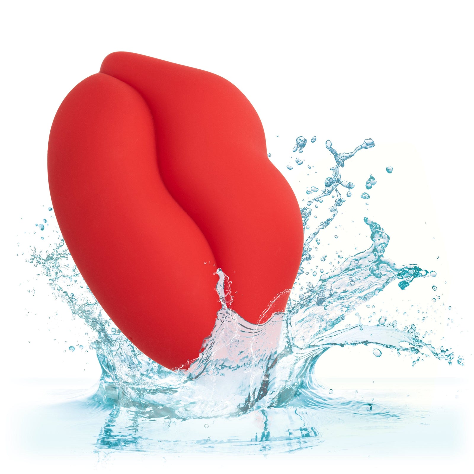 California Exotics - Naughty Bits Muah Discreet Mini Vibrator (Red) - Discreet Toys Durio.sg