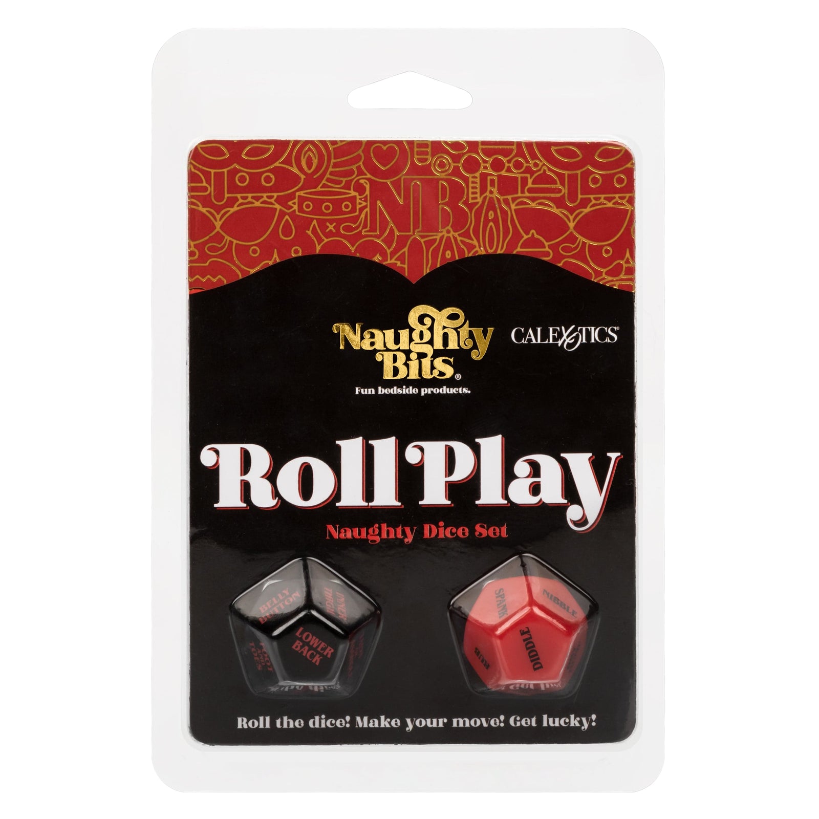 California Exotics - Naughty Bits Roll Play Naughty Dice Set - Games Durio.sg