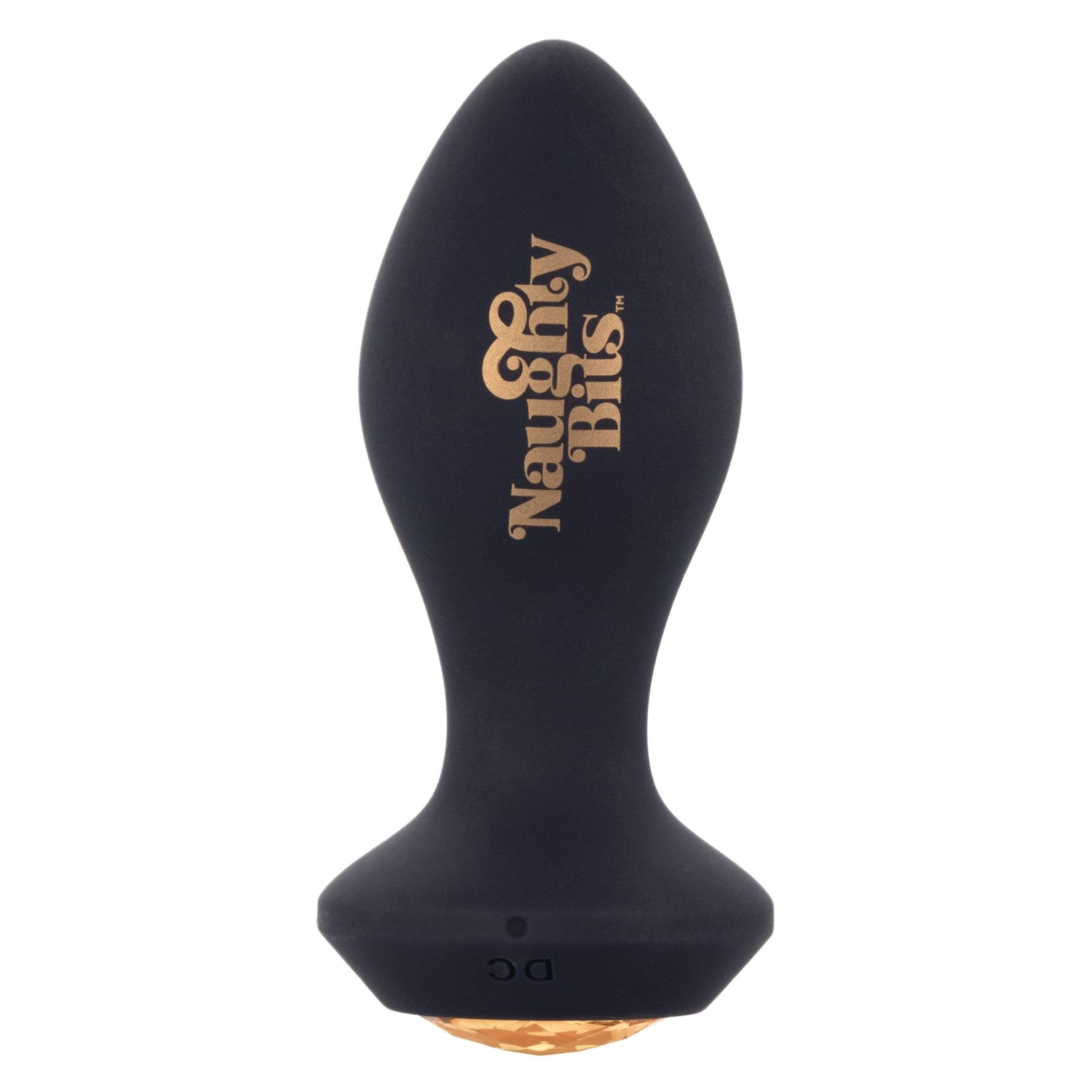 California Exotics - Naughty Bits Shake Your Ass Petite Vibrating Butt Plug (Black) - Anal Plug (Vibration) Rechargeable Durio.sg