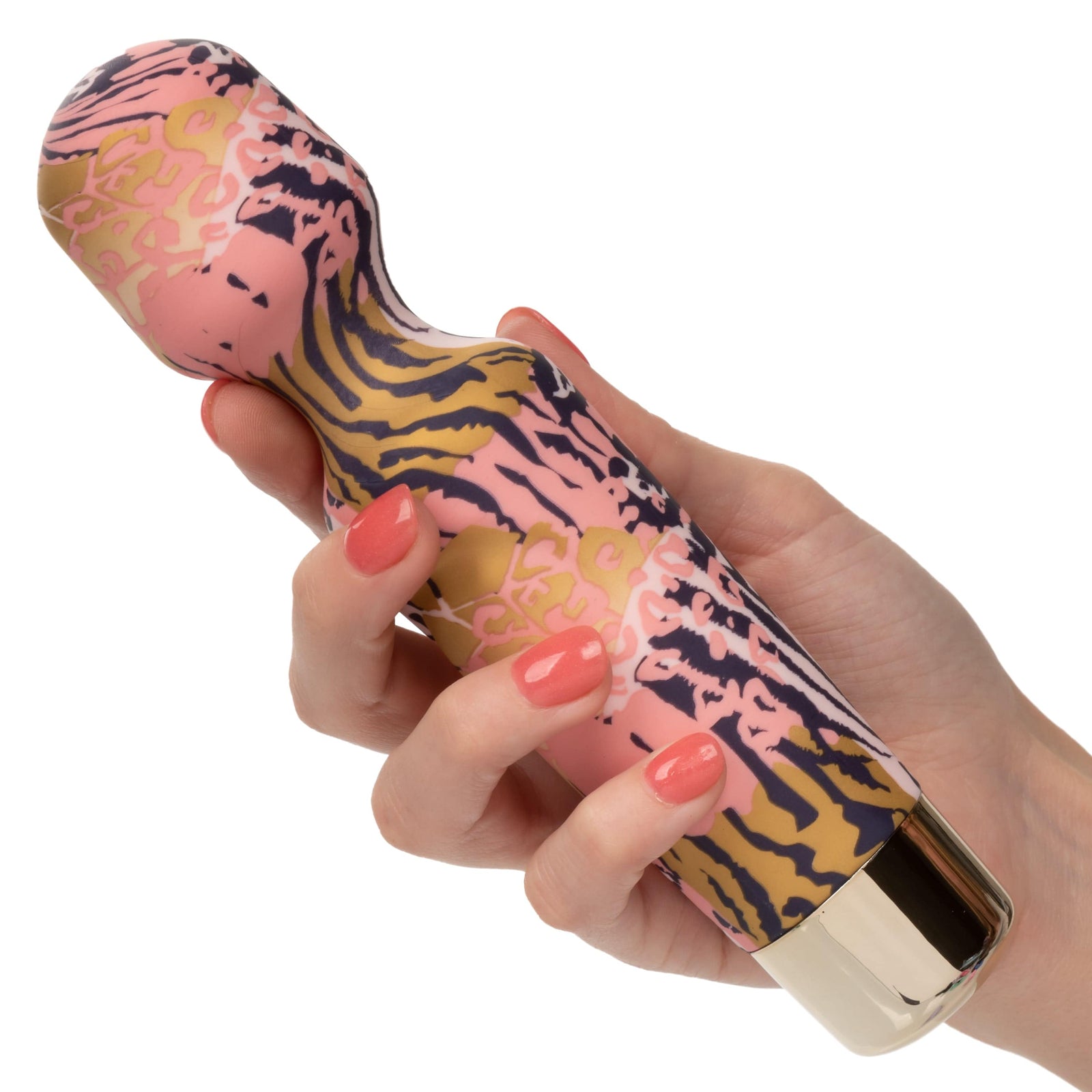 California Exotics - Naughty Bits WTF Wand To Fuck Wand Massager (Multi Colour) - Wand Massagers (Vibration) Non Rechargeable Durio.sg