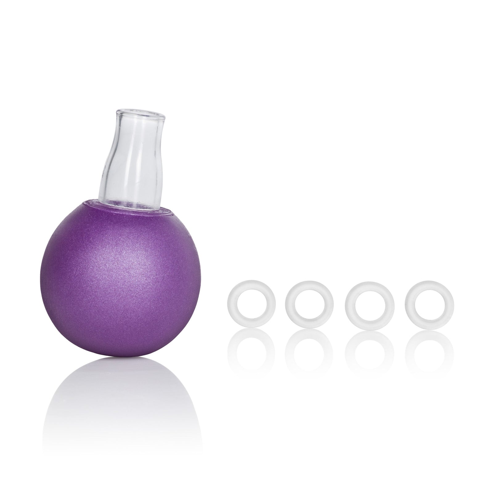California Exotics - Nipple Play Nipple Bulb Pump (Purple) - Nipple Pumps (Non Vibration) Durio.sg