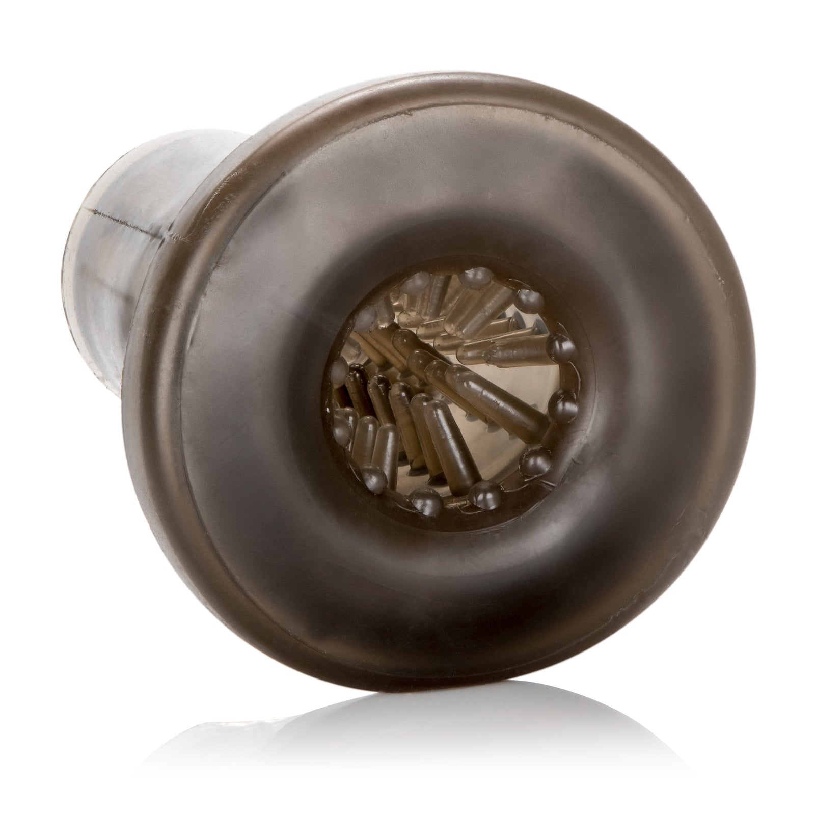 California Exotics - Optimum Power Ultimate Power Stroker Beaded Masturbator (Black) - Masturbator (Hands Free) Non Rechargeable Durio.sg