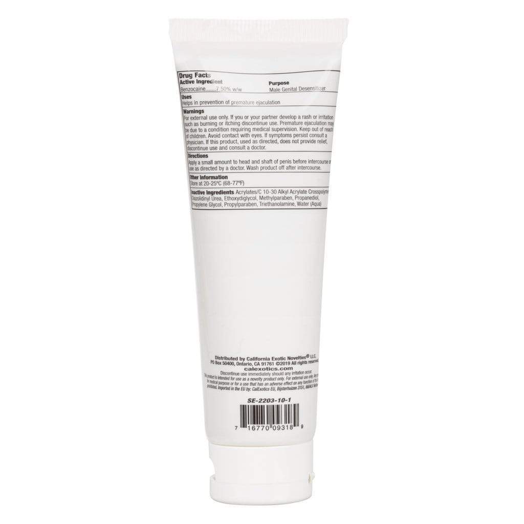 California Exotics - Optimum Rock Hard Desensitizer Delayer Cream 4oz - Delayer Durio.sg